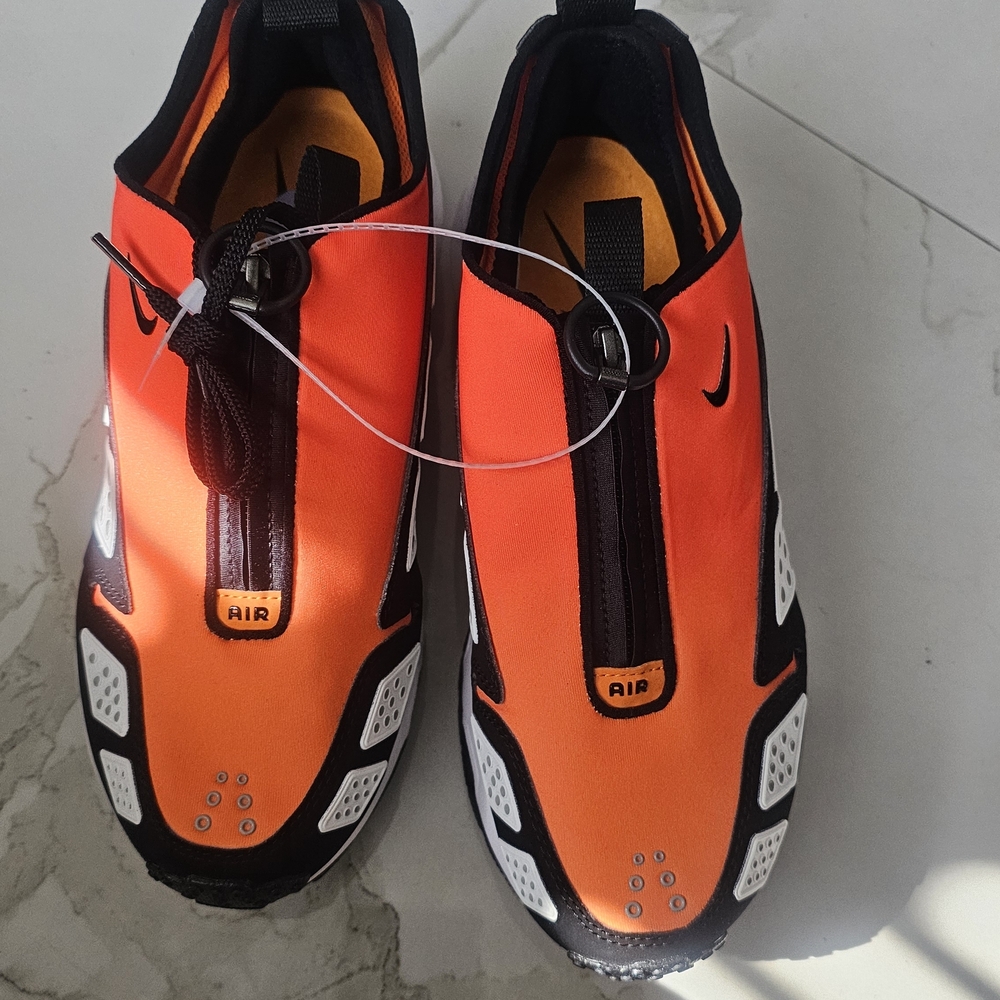 Nike Orange and Black Sneakers